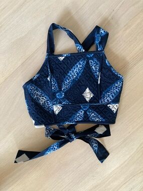 Ulla Johnson Quilted Reversible Crop Top